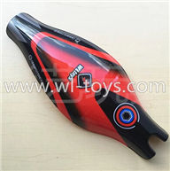 WLtoys V393 RC Quadcopter parts-03 Upper shell cover,Upper canopy-Red(1pcs)